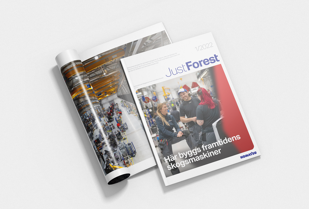 Komatsu Forest Customer Magazine Just Forest