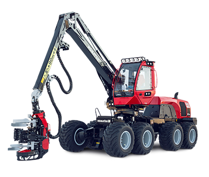 La procesadora Komatsu 931XC